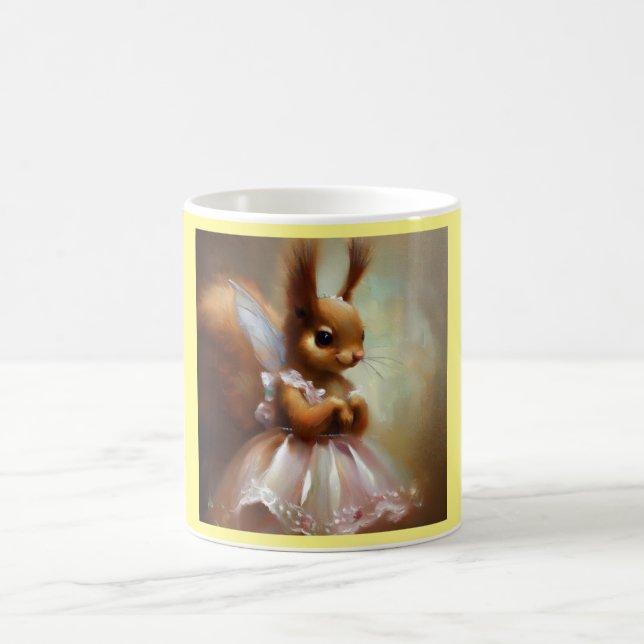 Squirrel Fairy Kaffemugg (Center)