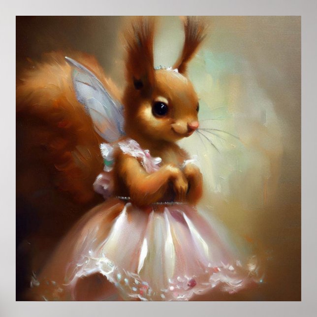 Squirrel Fairy Poster (Framsidan)
