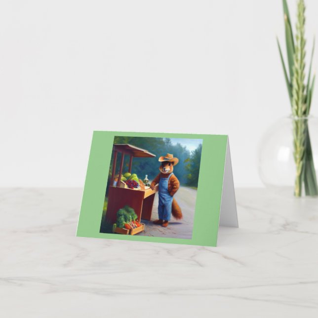 Squirrel Farmer Roadside stand Kort (Framsida)