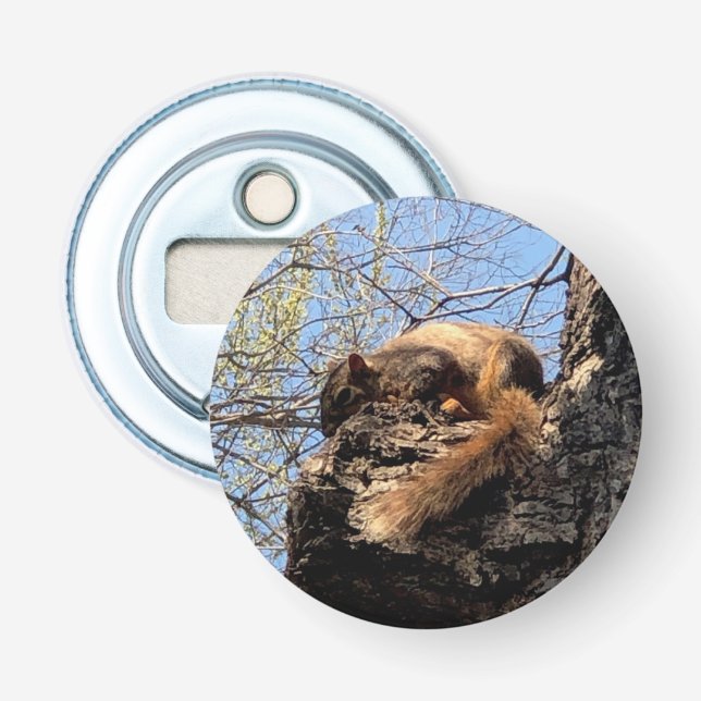 Squirrel Flaska-öppnare Flasköppnare (Framsidan)