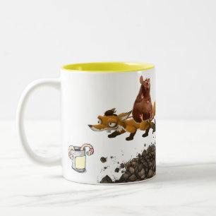 Squirrel Fox Mask Mugg