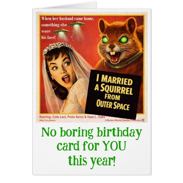 Squirrel from Outer Space OBS Kort (Framsidan)