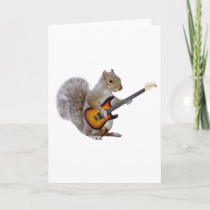 Squirrel Guitar Kort