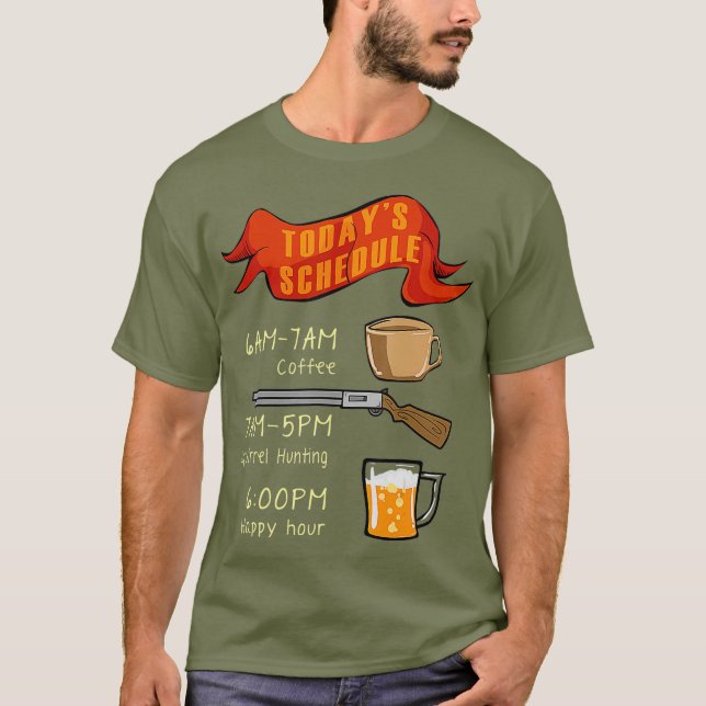 Squirrel Hunting Suppories Gear Funny Trapper T Shirt (Framsida)