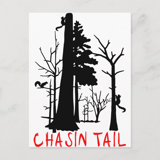 SQUIRREL HUNTING VYKORT (Framsida)