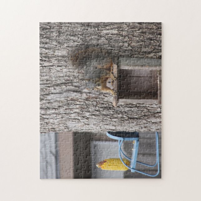Squirrel Jigszle Puzzle Pussel (Vertikal)