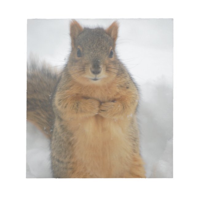 Squirrel Kärlek Anteckningsblock (Framsida)