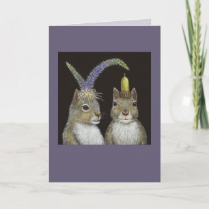 Squirrel kärlek-kort kort