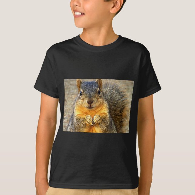 Squirrel Kärlek_ T Shirt (Framsida)