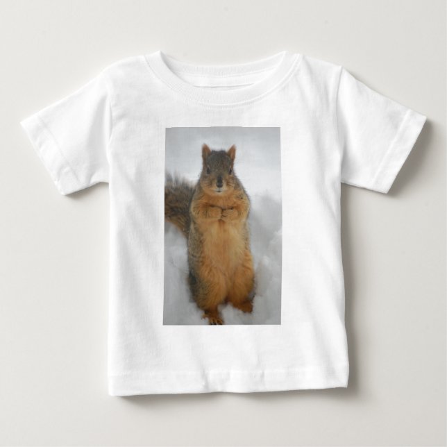 Squirrel Kärlek T-shirt (Framsida)