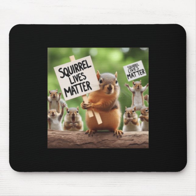 Squirrel Lives Sticker Musmatta (Framsidan)