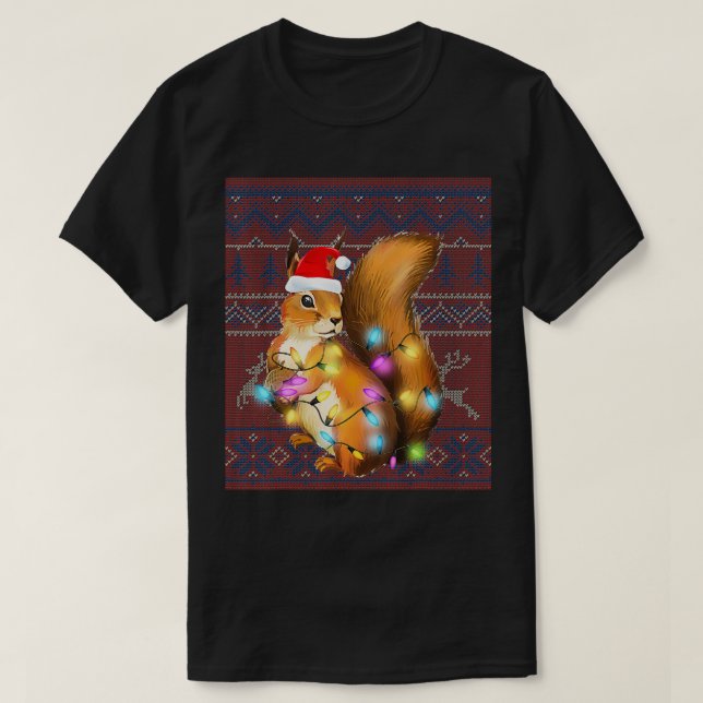 Squirrel Lover Gift T Shirt (Design framsida)