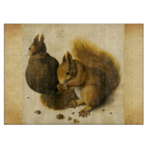 SQUIRREL MED NÖT Albrecht Durer Parchment