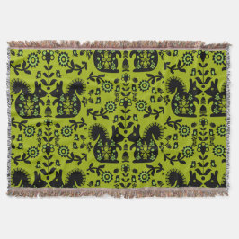 Squirrel Nordic Scandinavian FolArt Filt