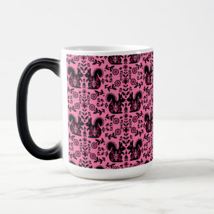 Squirrel Nordic Scandinavian FolArt Latte Mu Magisk Mugg