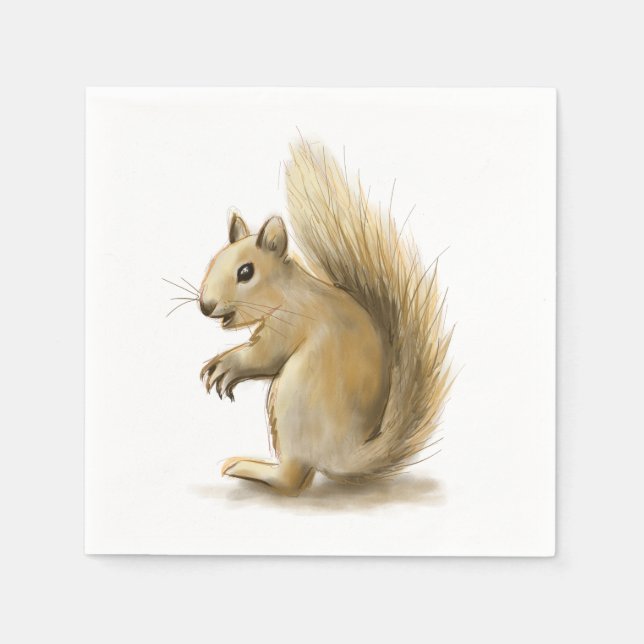 Squirrel Pappersservett (Framsidan)