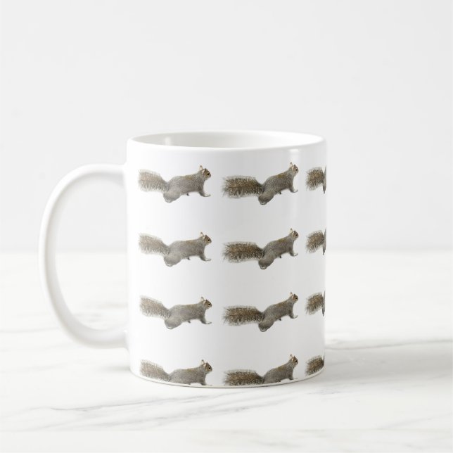 Squirrel Photo Mug Kaffemugg (Vänster)