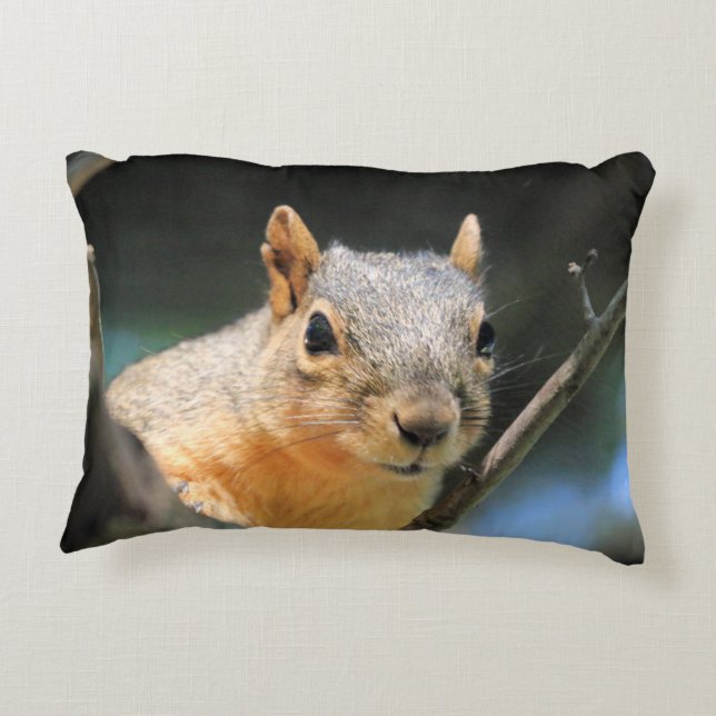 Squirrel Pillow Prydnadskudde (Baksidan)