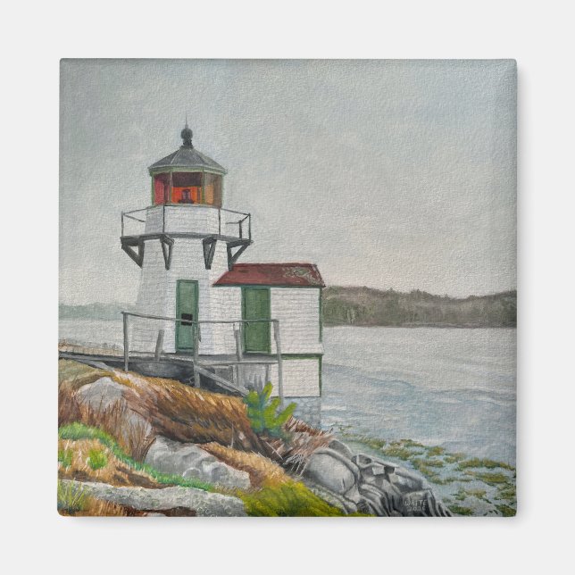 Squirrel Point fyr Magnet (Framsidan)