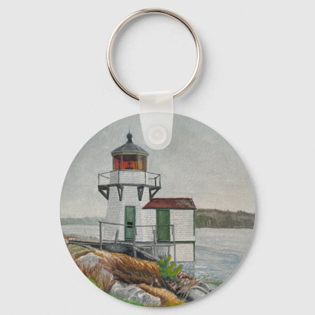 Squirrel Point Light Nyckelring (Framsida)