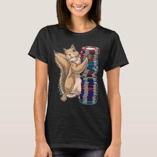 Squirrel Poker chip T Shirt