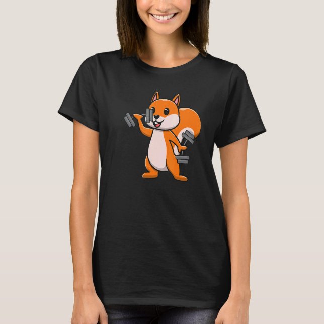 Squirrel Power  Cute Squirrels Animal  Graphic T Shirt (Framsida)
