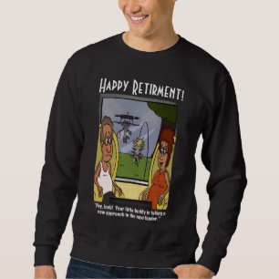 Squirrel Proof Manar Black Sweatshirt