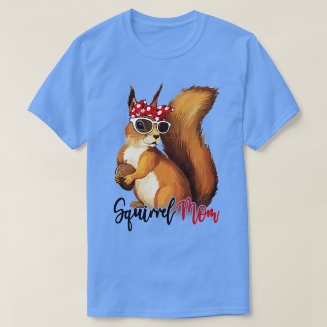 Squirrel Shirt Squirrel Mamma Bandana T (Design framsida)