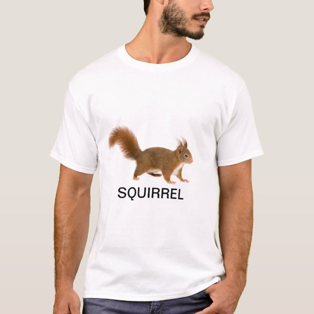 Squirrel Shirt Tee Shirt (Framsida)