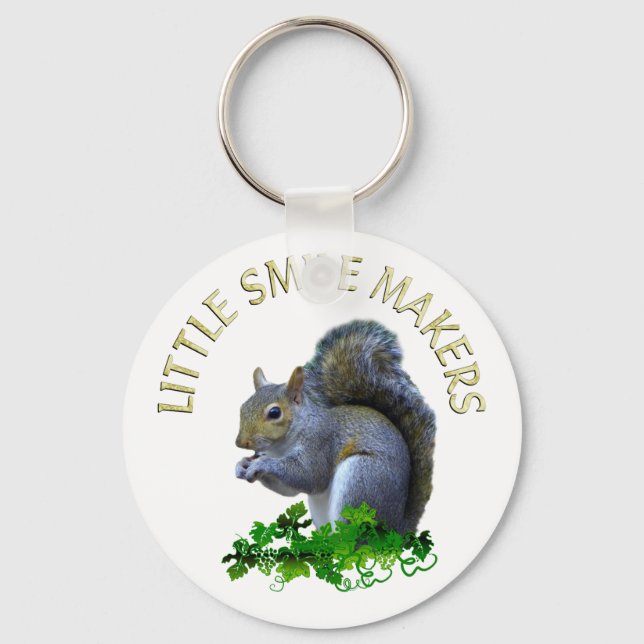 Squirrel Smile Makers Nyckelring (Framsida)