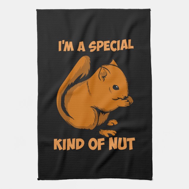 Squirrel - Special Kind Of Nut Kökshandduk (Vertikal)