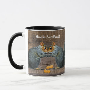 Squirrel Squirrels Peanuts Mugg