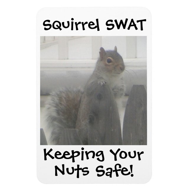 Squirrel SWAT Magnet (Vertikal)