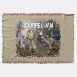 Squirrel Sylt - roligt sten-band Filt