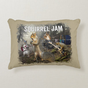 Squirrel Sylt - roligt sten-band Prydnadskudde