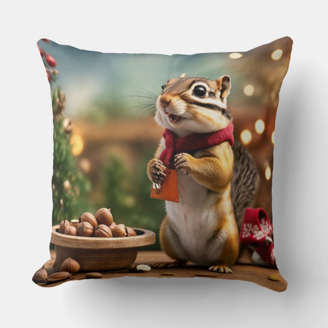 Squirrel Symphony Kudde (Framsida)
