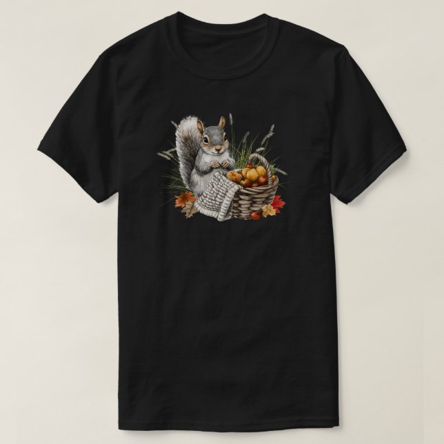 Squirrel T-Shirt (Design framsida)