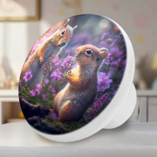 Squirrel Talk - Kids Fantasy Knopp