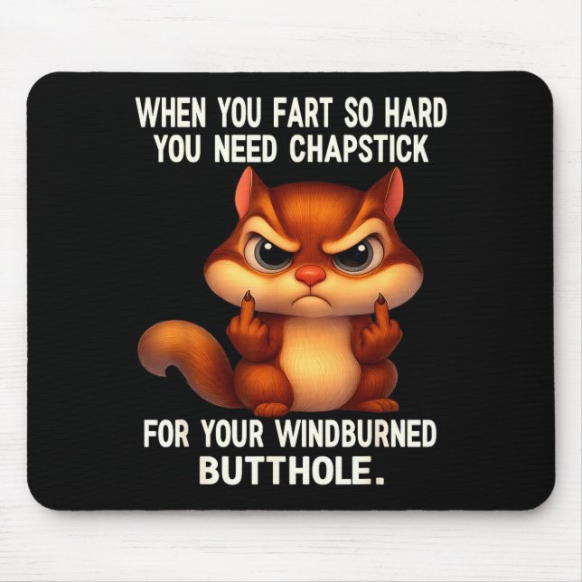 Squirrel When You Fart So Hard You Need Chapstick  Musmatta (Framsidan)