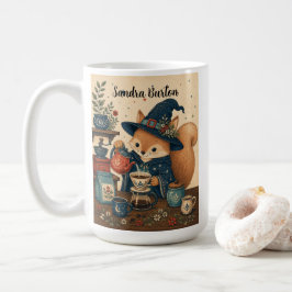 Squirrel Witch Coffee Kaffemugg