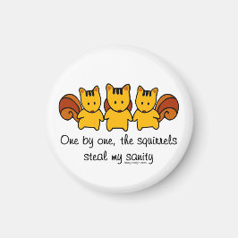 Squirrelerna stjäl min sanitet magnet