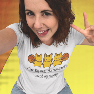 Squirrelerna stjäl min sanitet tee