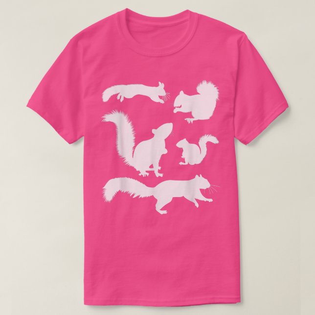 Squirrels Cute Squirrel Älskare Squirrel Season Sq T Shirt (Design framsida)