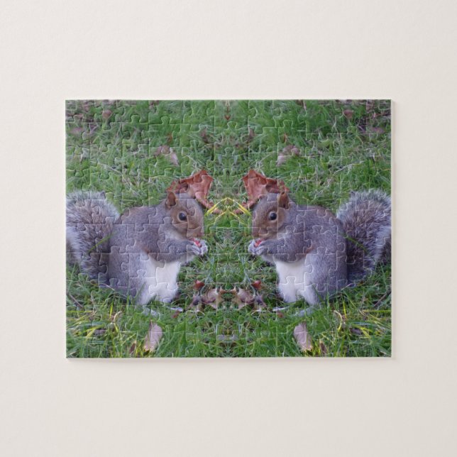 Squirrels Jigszle Puzzle Pussel (Horisontell)