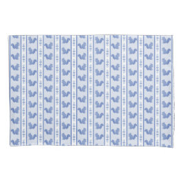 Squirrels och Hydrangeas Pillowcase