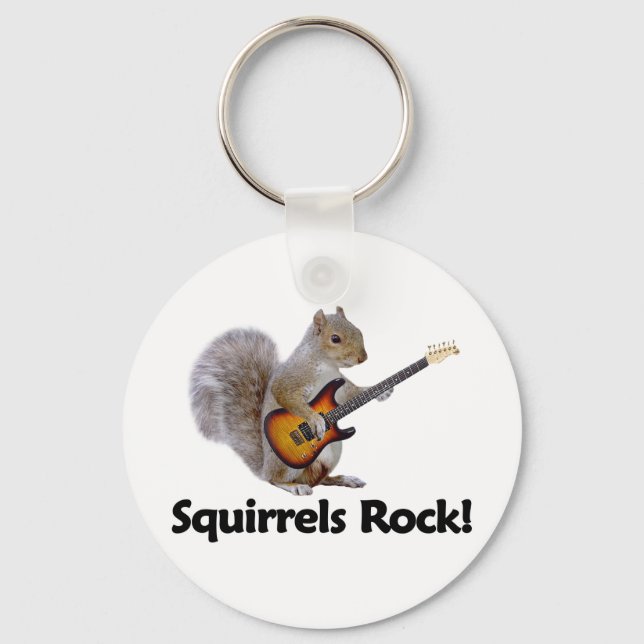 Squirrels Sten! Nyckelring (Framsida)