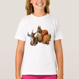 Squirrels vill bara ha Roligt T Shirt
