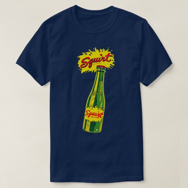 Squirt Flaska T Shirt (Design framsida)