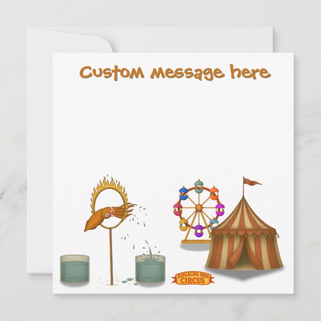 Squirty squid (Framsida)