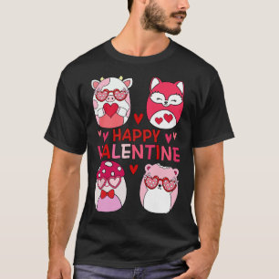 Squish Squad Glada Alla Hjärtansdagspresenter För T Shirt